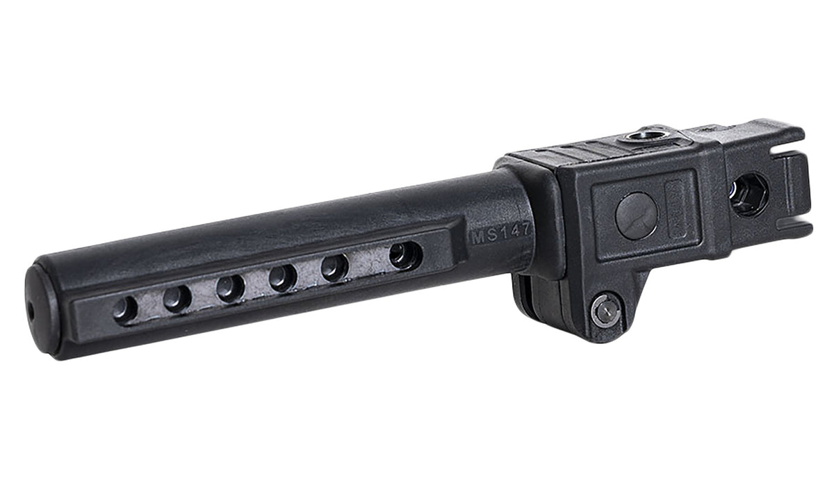 NcStar VG147 AK-Platform Folding Mil-Spec Stock Tube Black Left-Folding Adapter for AKM Pattern Rifles