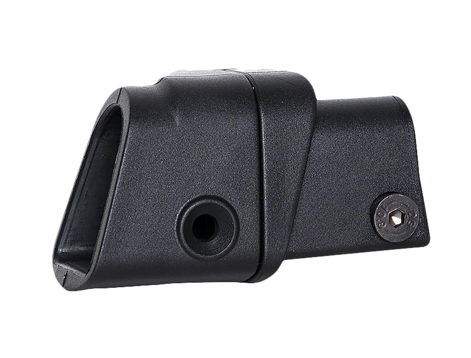 NcStar VG076 Folding Stock Adapter Left Side Black Reinforced Polymer for DLG Tactical Adaptor Grips