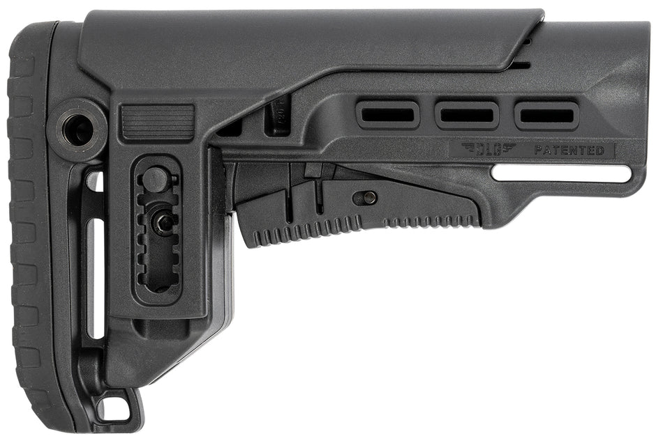 NcStar PCP52 Mil-Spec Adjustable Cheekpiece Collapsible Stock Black Synthetic