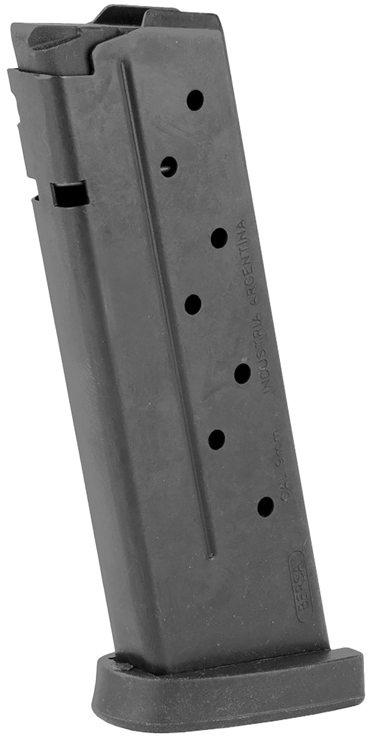 Bersa BPCC BP9CCMAG Concealed Carry 8rd 9mm Luger Black Steel Pistol Magazine