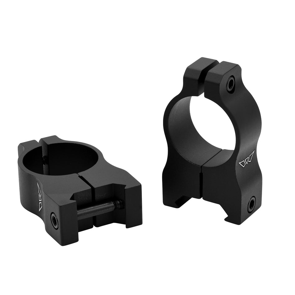 Warne V402M Scope Rings Vapor Series 1" High Matte Black 0 MOA