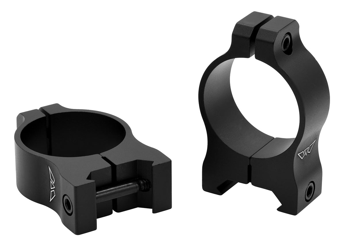 Warne V414M Scope Rings Vapor Series 30mm Medium Matte Black