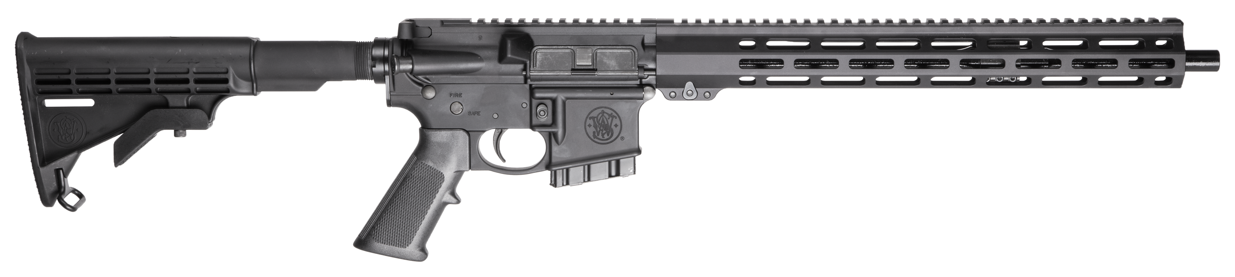 Smith & Wesson 13953 M&P15 Sport III 223 Rem/5.56 NATO 10+1 16" Black Armornite Heavy Barrel, Black Picatinny Rail Aluminum Receiver, Fixed Black Synthetic Stock, Black Polymer Grip