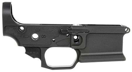 Sharps Bros Livewire SBLR08F Multi-Caliber Stripped Lower Receiver, Black Anodized 7075-T6 Aluminum