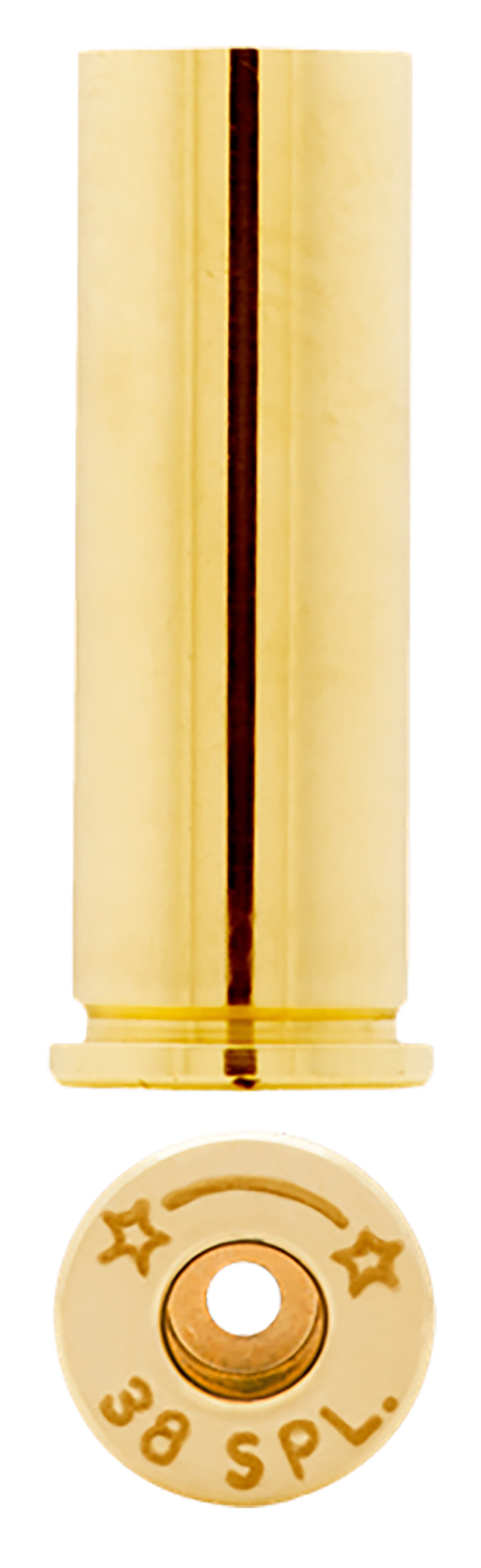 HSM .38 Special Unprimed Brass Handgun Cases 100 Per Bag