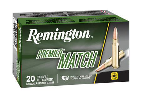 Remington .224 Valkyrie 21201 Premier Sierra MatchKing Boat Tail Hollow Point BTHP 90 Grain