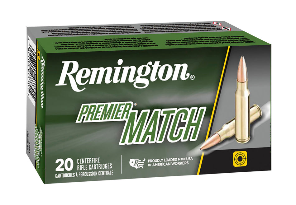 Remington .224 Valkyrie 21201 Premier Sierra MatchKing Boat Tail Hollow Point BTHP 90 Grain