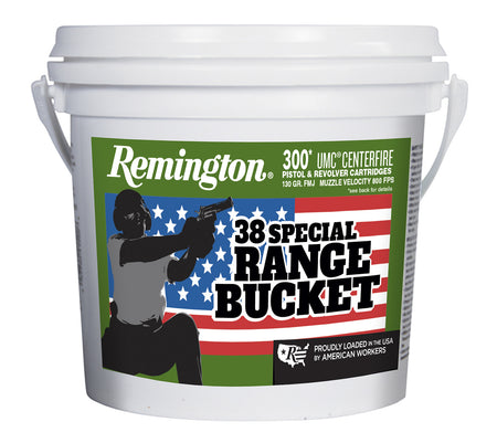 Remington .38 Special 23669 UMC Range Bucket Full Metal Jacket FMJ 130 Grain