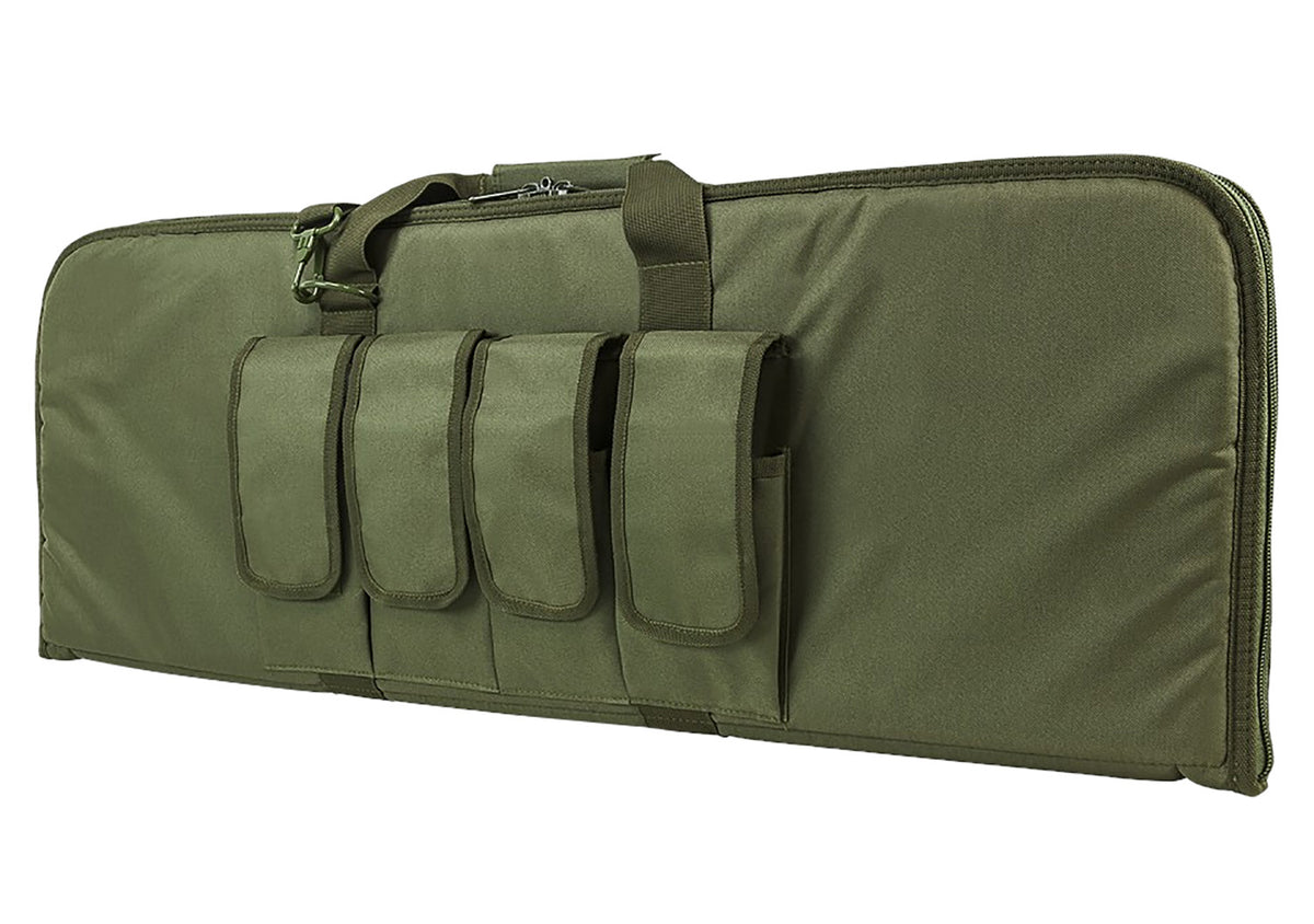 NcStar VISM Carbine Case 36 Inch OD Green PVC Heavy Duty Locking Zipper