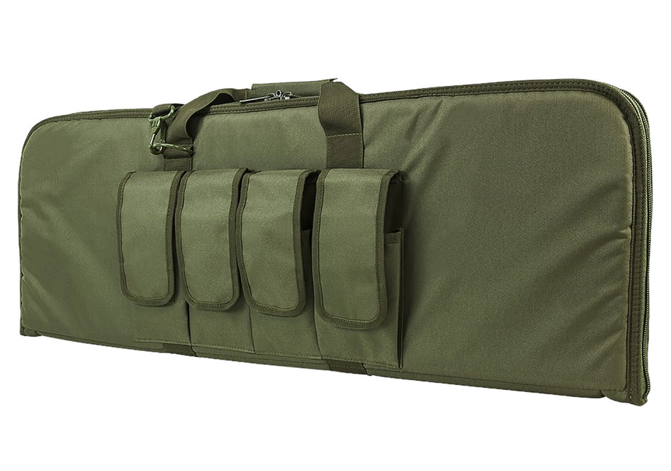 NcStar VISM Carbine Case 36 Inch OD Green PVC Heavy Duty Locking Zipper