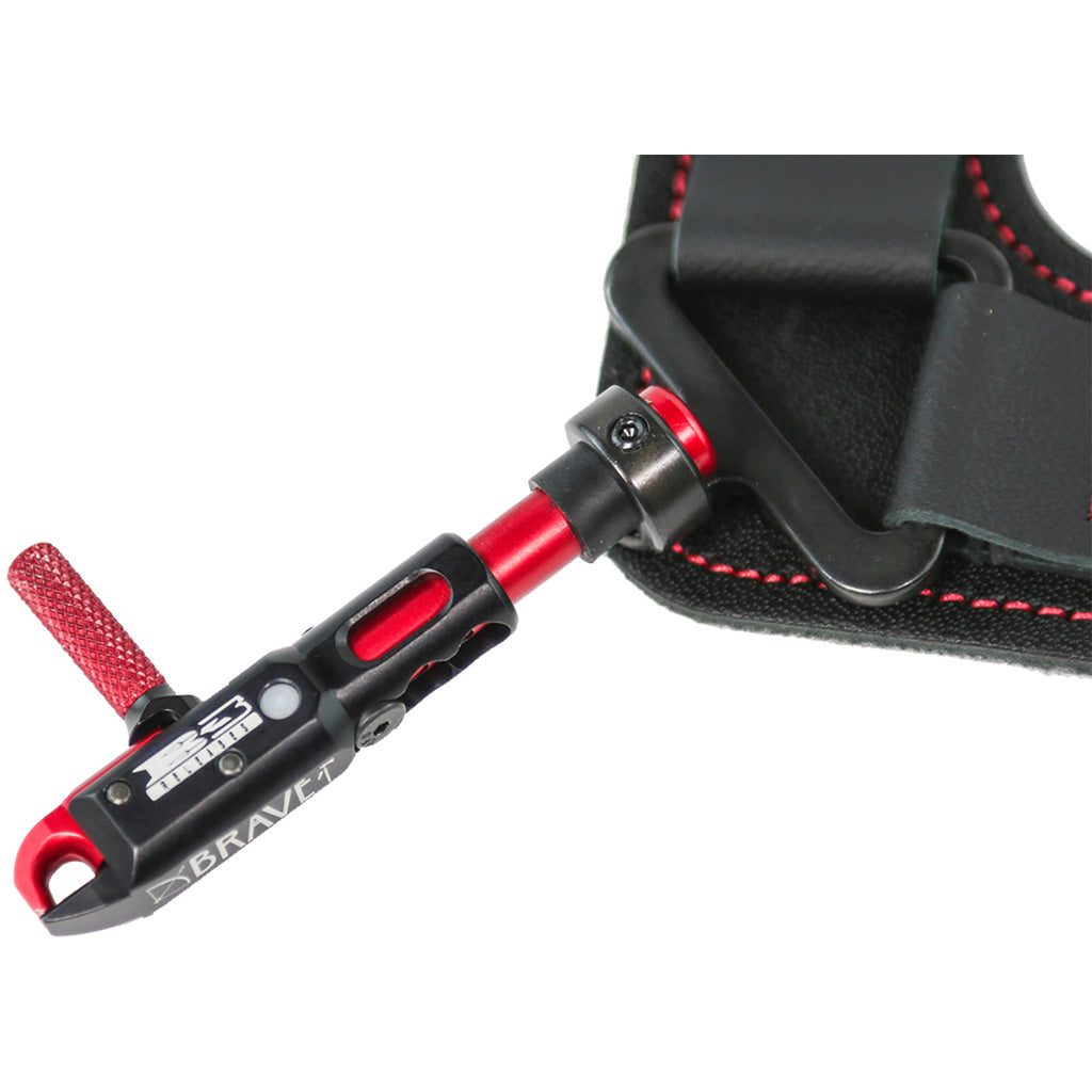 B3 Brave Archery Release Swivel Stem Red Small Wrist Strap