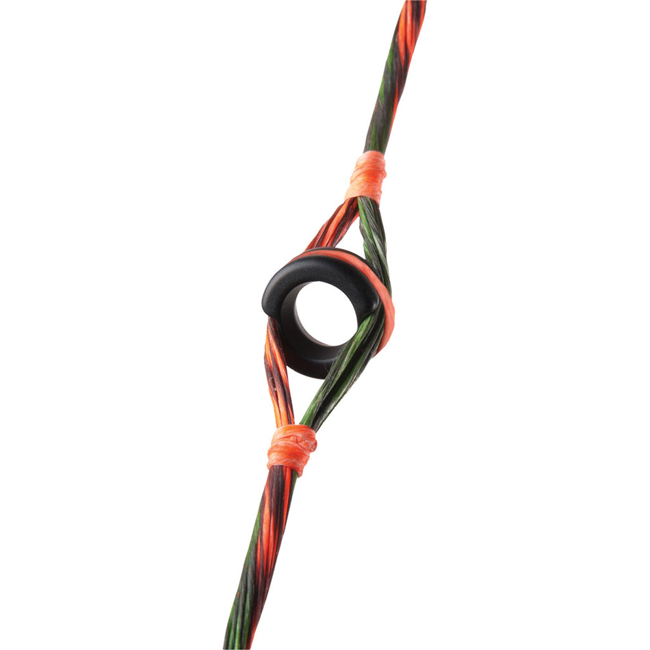 Apex Posi Peep Pro XS 1/4" Black CNC Machined Aluminum Peep