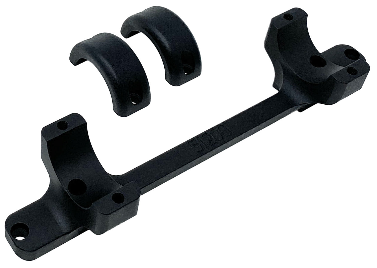 DNZ L51200 Game Reaper Savage 1" Scope Mount/Ring Combo Matte Black