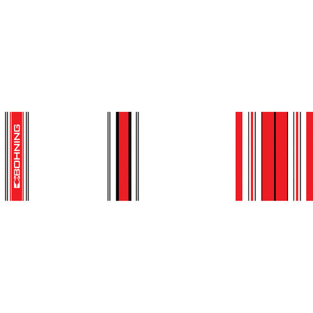 Bohning Arrow Wraps 7" Standard Crested Red 13 pk.