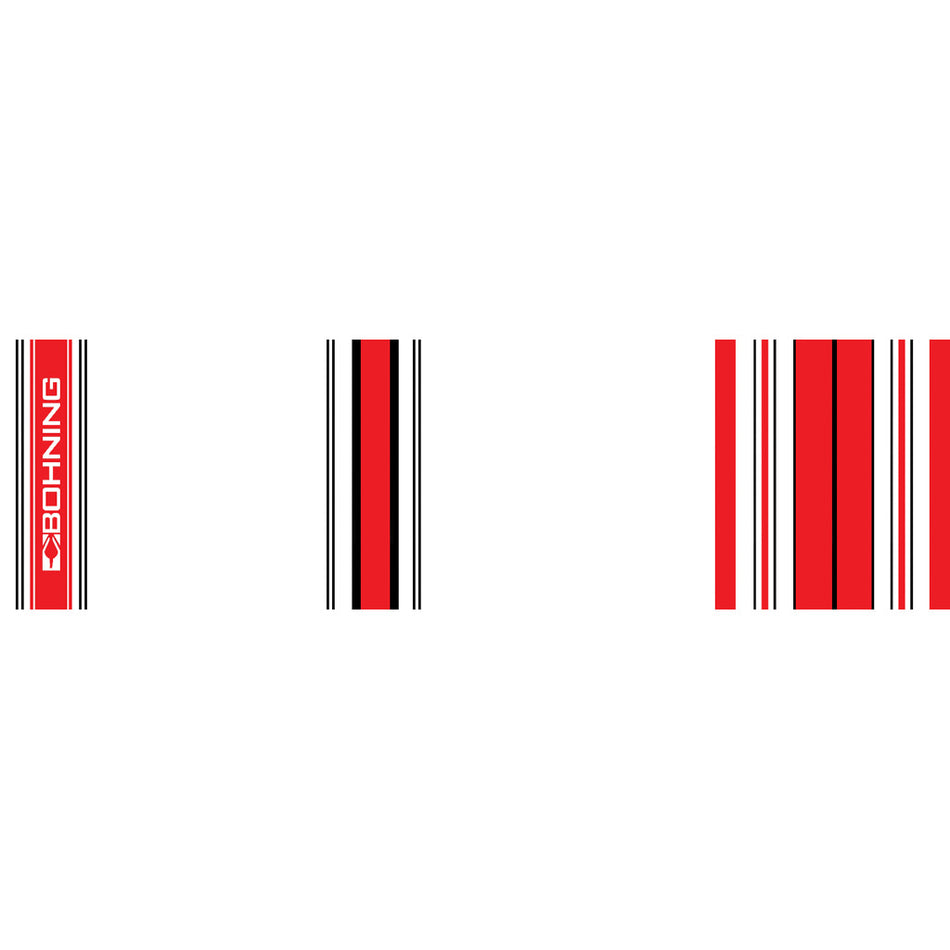 Bohning Arrow Wraps 7" Standard Crested Red 13 pk.