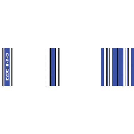 Bohning Arrow Wraps 7" Standard Crested Blue 13 pk.