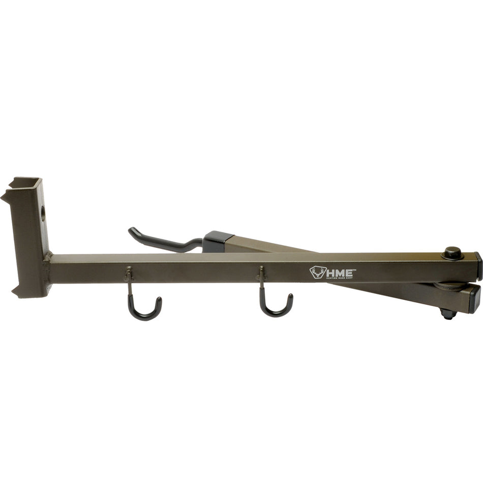 HME Better Bow Hanger with Multiple Mounting Screws and Accessory Hooks