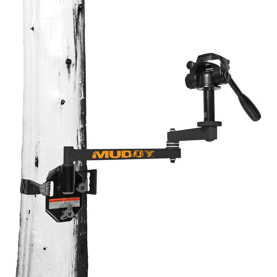 Muddy Hunt Hard Camera Arm with Bubble Level and Quick Setup