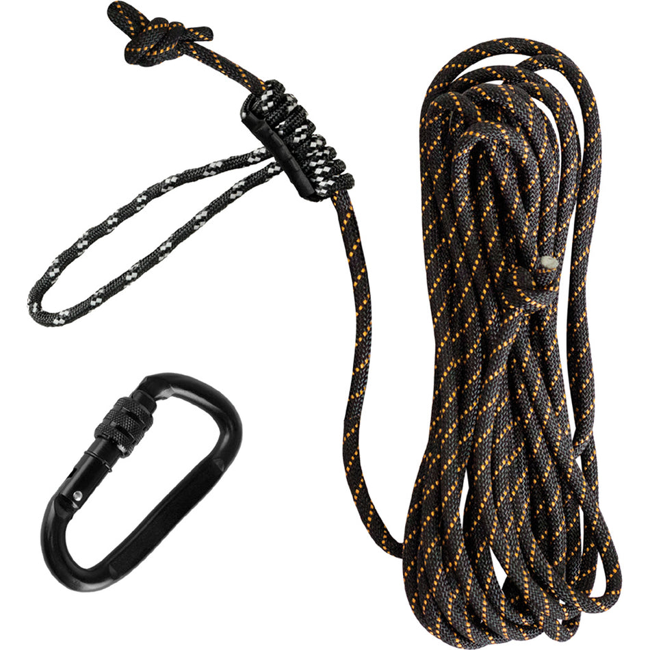 Hawk Safety Line for Treestands 30 Foot with Carabiner