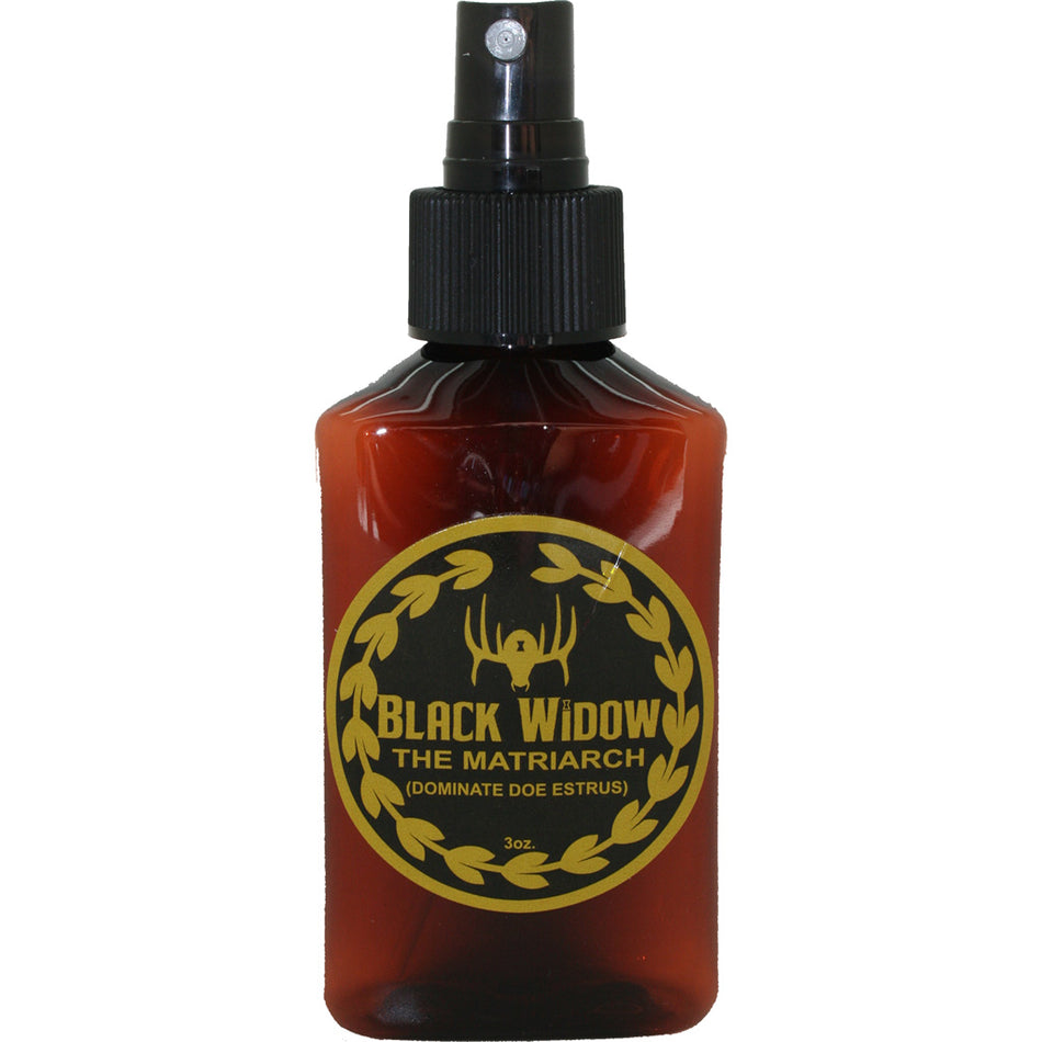 Black Widow Matriarch Red Label Doe Estrus Urine 3 oz.