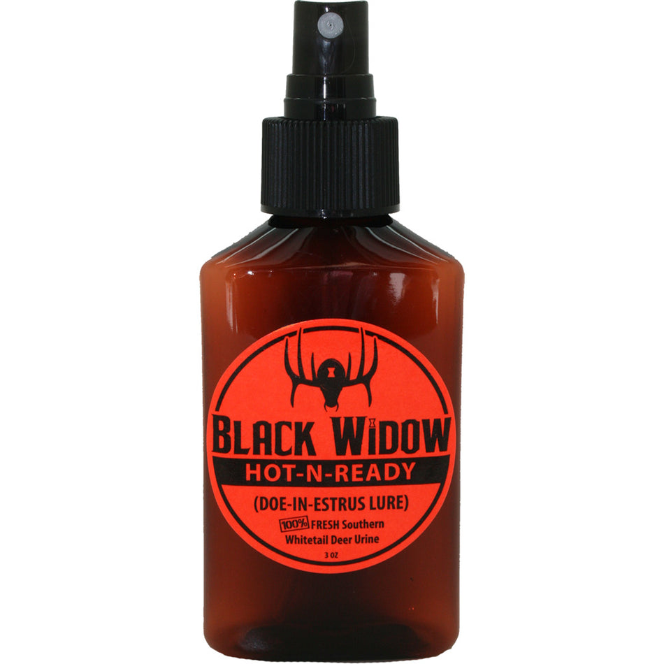 Black Widow Hot-N-Ready Red Label Estrus Urine 3 oz.