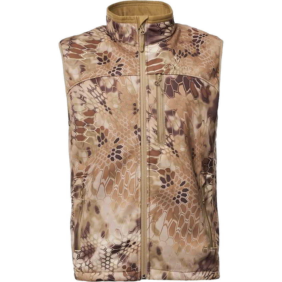 Kryptek Cadog Vest Highlander Camo Medium Softshell