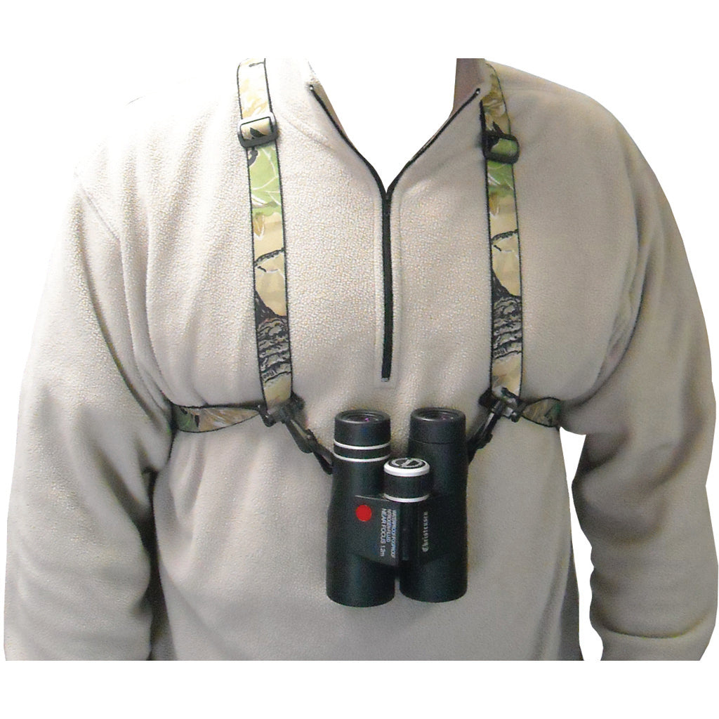 Horn Hunter Binocular Harness System Camo with Micro Hook