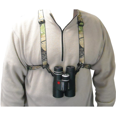 Horn Hunter Binocular Harness System Camo with Micro Hook