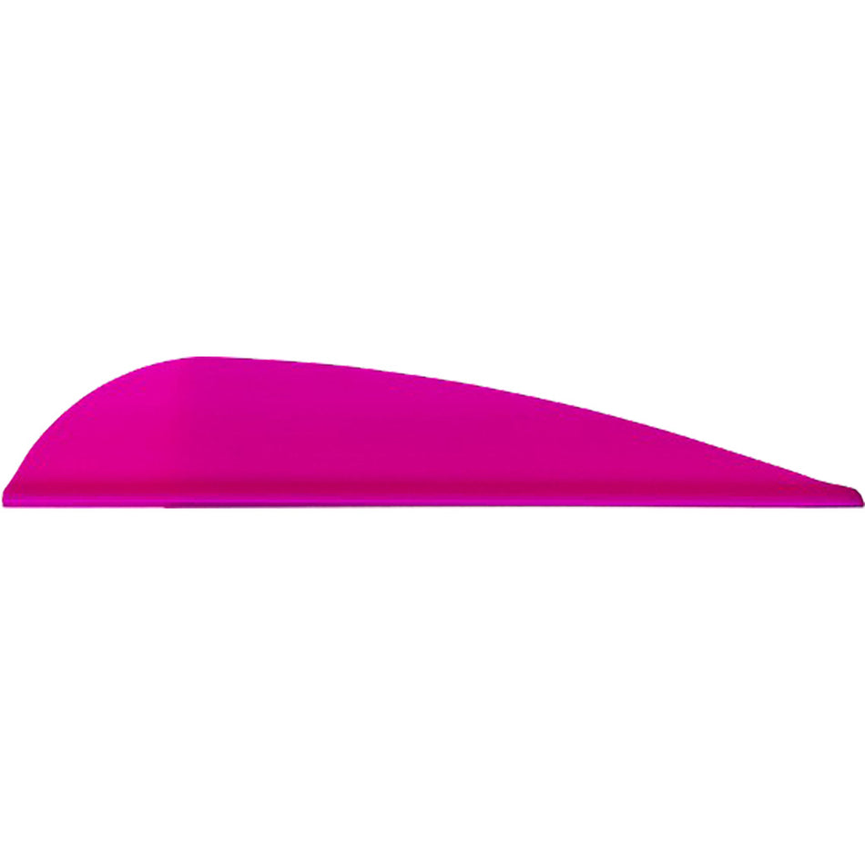 AAE Trad Traditional Archery Vanes Hot Pink 3 in. 50 pk.