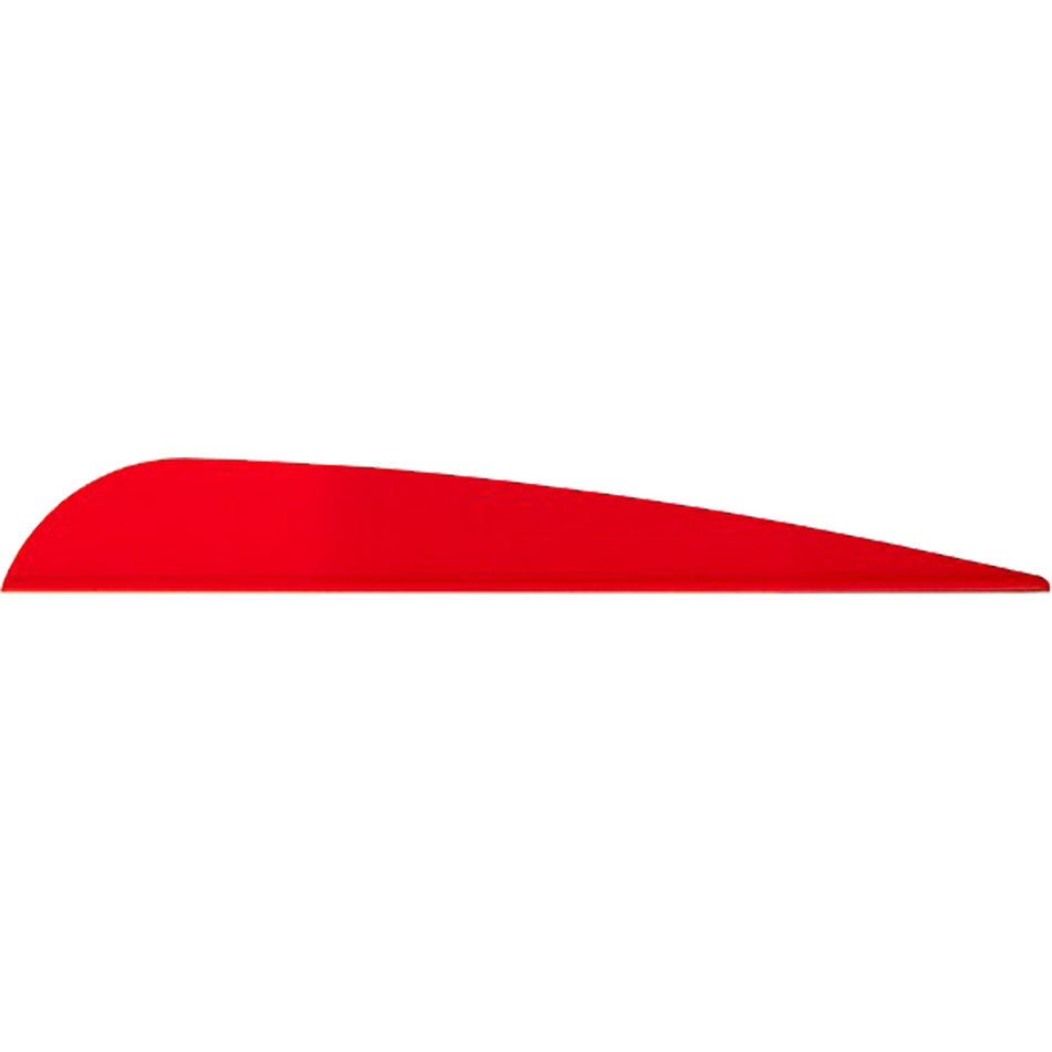 AAE Trad Vane Fire Orange 4" Plastifletch 50 pk.