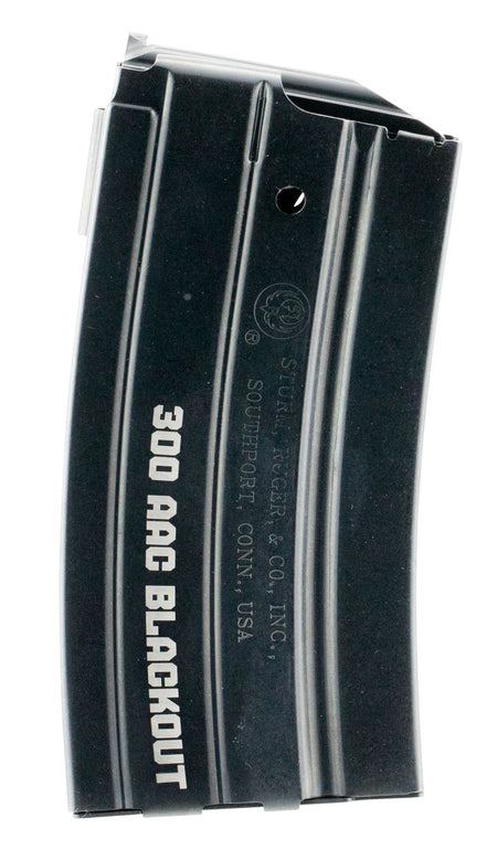 Ruger 90484 Mini-14 .300 AAC Blackout 20-Round Black Steel Magazine