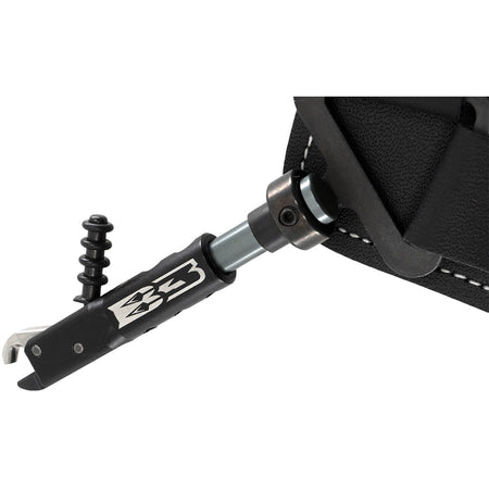 B3 Nemesis Archery Release Swivel Stem Single-Jaw Black