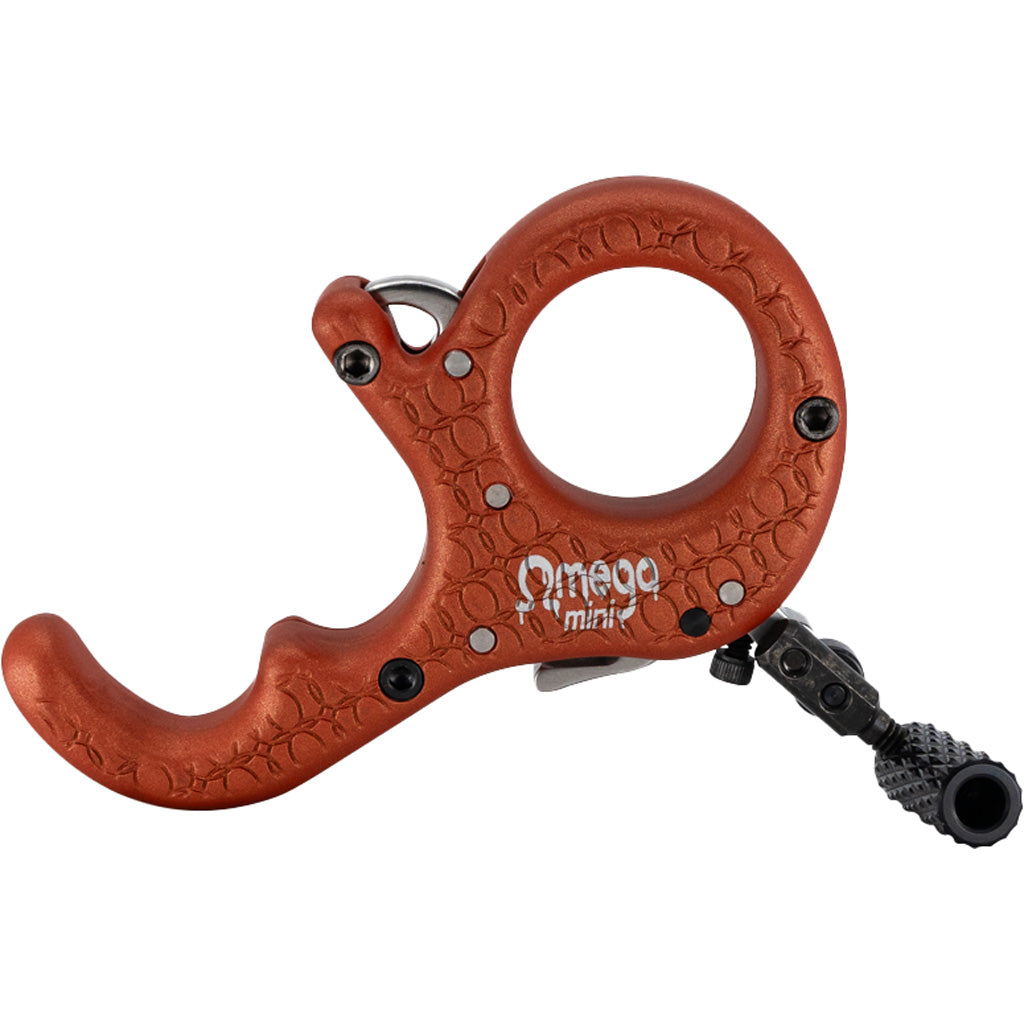 B3 Omega Mini Archery Release 3 Finger Blood Orange Cerakote