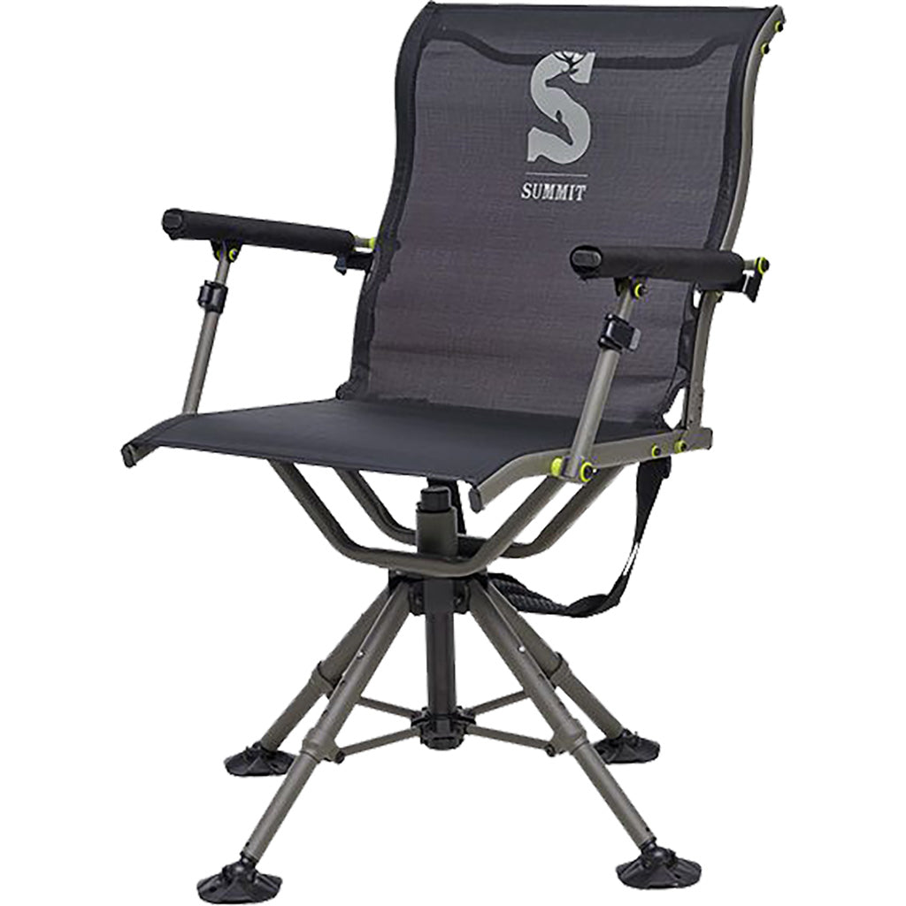 Summit Adjustable Shooting Chair with Independent Leg Adjustment