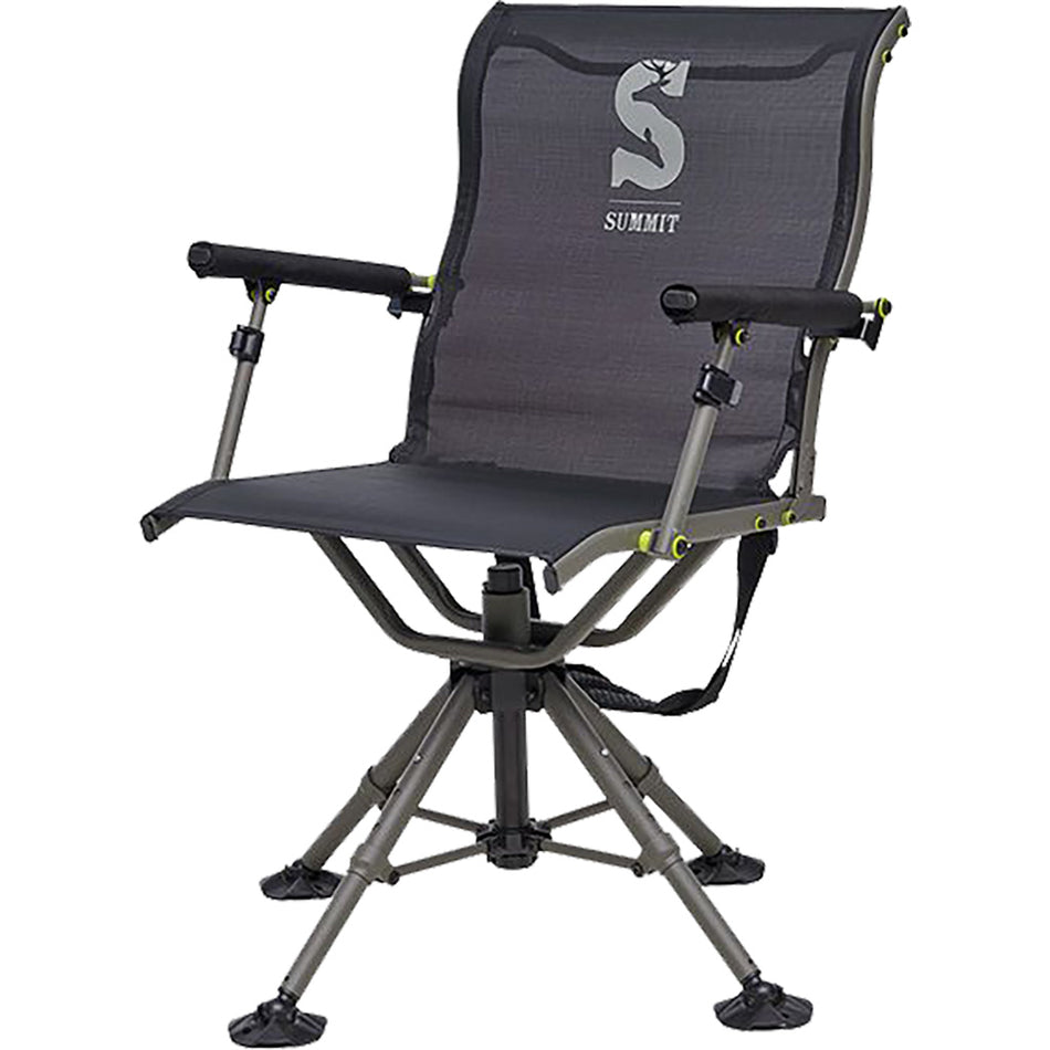 Summit Adjustable Shooting Chair with Independent Leg Adjustment