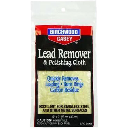 Birchwood Casey Polishing Cloth Lead and Carbon Remover 6x9