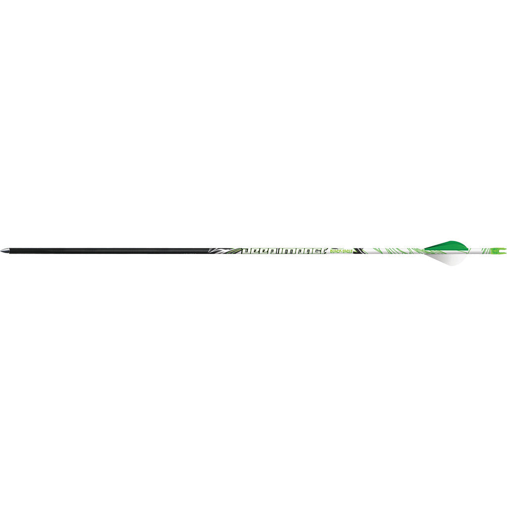 Black Eagle Deep Impact Micro-Diameter Arrows .001 500 Blazer Vanes 6 Pack