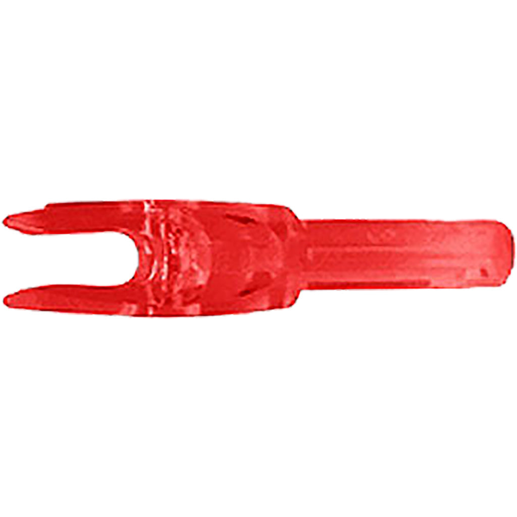 Black Eagle Flo. Red Micro ST M Nock for Recurve/Longbow 12 pk.