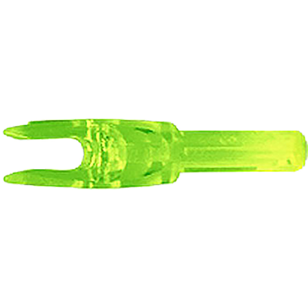 Black Eagle Flo. Green Micro ST M Nock for Recurve/Longbow 12 pk.