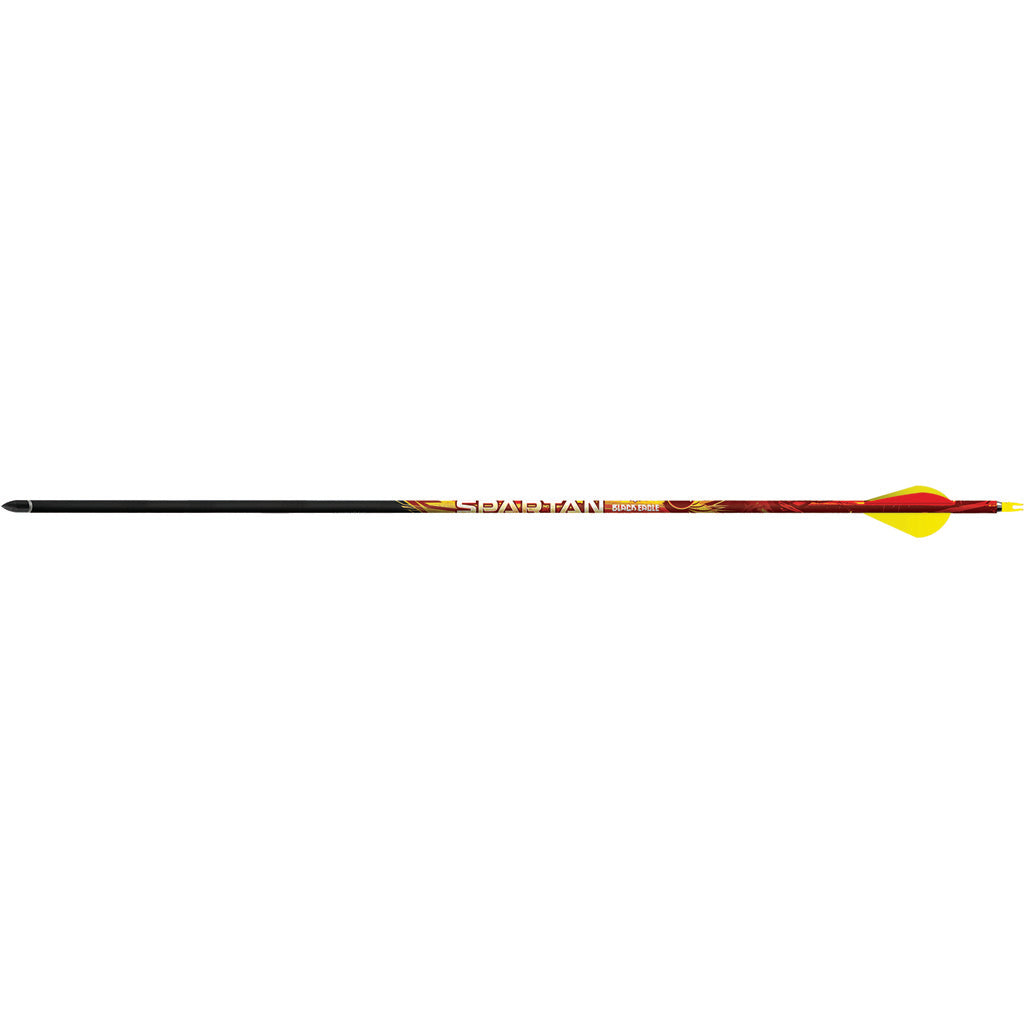 Black Eagle Spartan .003 Straightness 400 Spine Arrows with Blazer Vanes 6 pk.