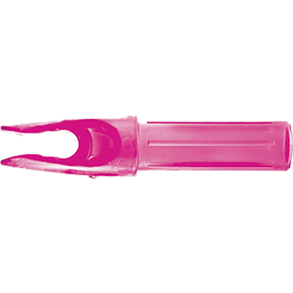 Black Eagle Standard Nock Flo Pink for Carbon Arrows 12 pk.