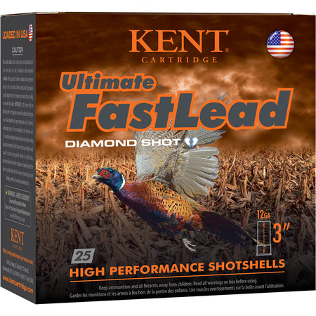 Kent Cartridge 12 Gauge K123UFL506 Ultimate Fast Lead 3" 1-3/4oz 6 Shot