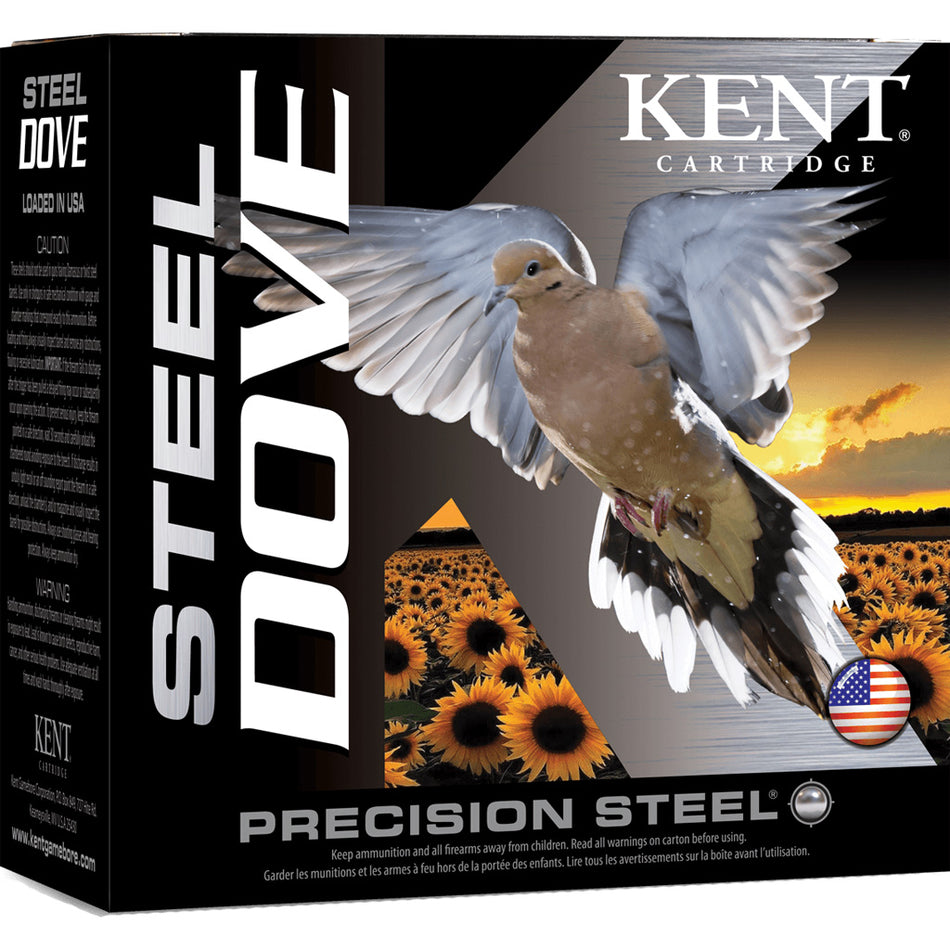 Kent Cartridge 20 Gauge K20SD246 Steel Dove Hunting 2.75" 7/8oz 6 Shot