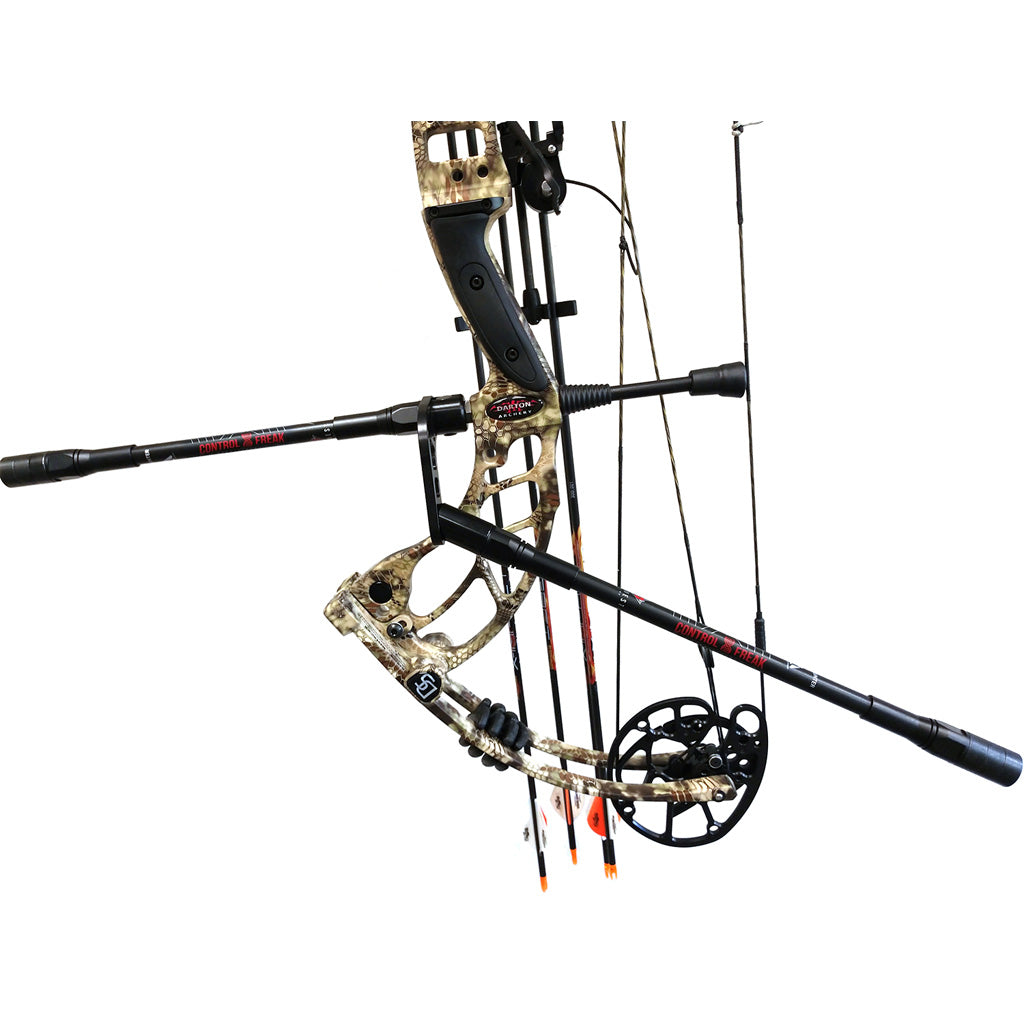 Conquest Control Freak .500 Archery Hunting Stabilizer Black 10/12 in. SMACWRAP