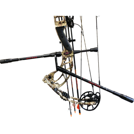 Conquest Control Freak .500 Archery Hunting Stabilizer Black 10/12 in. SMACWRAP