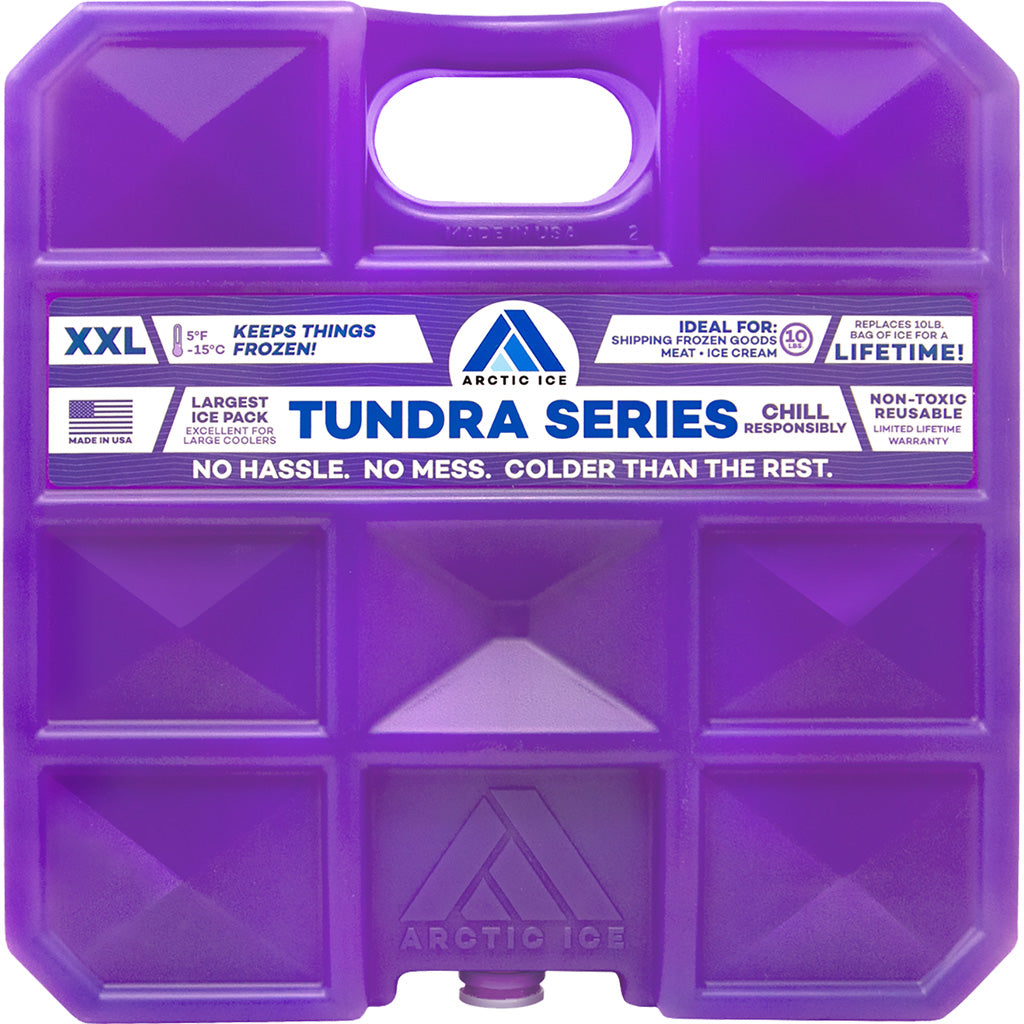 Arctic Ice Tundra Series 10 LB Reusable Cooler Ice Panel for Meat Storage