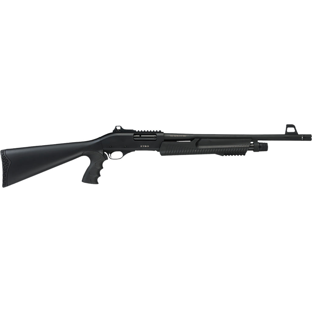 ATA Arms Etro ET10 Pump Action Shotgun 12 ga. 18.5 in. Black 3 in. Ghost Ring Sights
