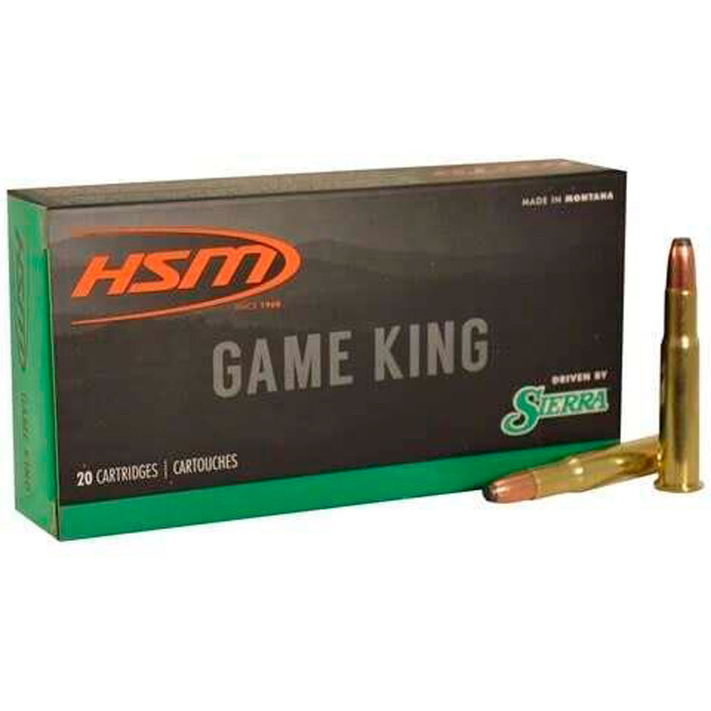 HSM .30-30 Winchester HSM30308N Game King Spitzer Boat Tail SBT 170 Grain