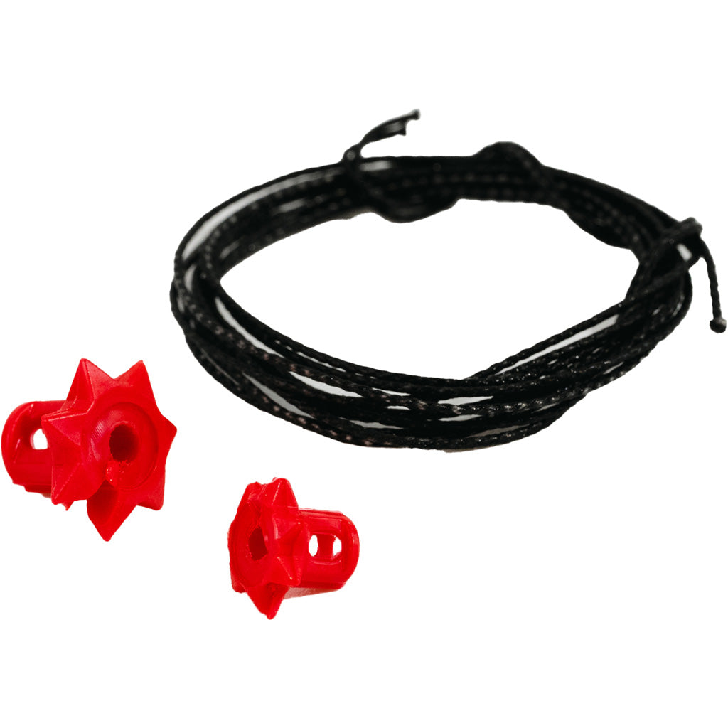 Bowmar Red Recurve Nose Button 2-Pack Small/Large for Bowstring