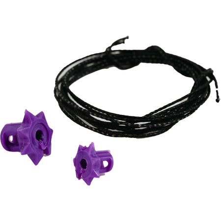 Bowmar Purple Recurve Nose Button 2-Pack Small/Large for Bowstring